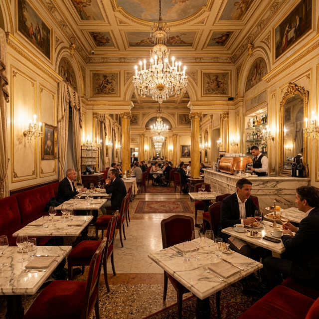 Caffè Concerto elegant interior